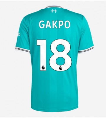 Liverpool Cody Gakpo #18 Tredjetrøje 2025-26 Kortærmet